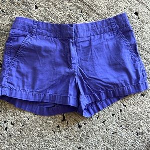 Purple J. Crew Shorts